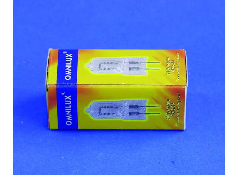 Omnilux 240V/650W GX-6.35 